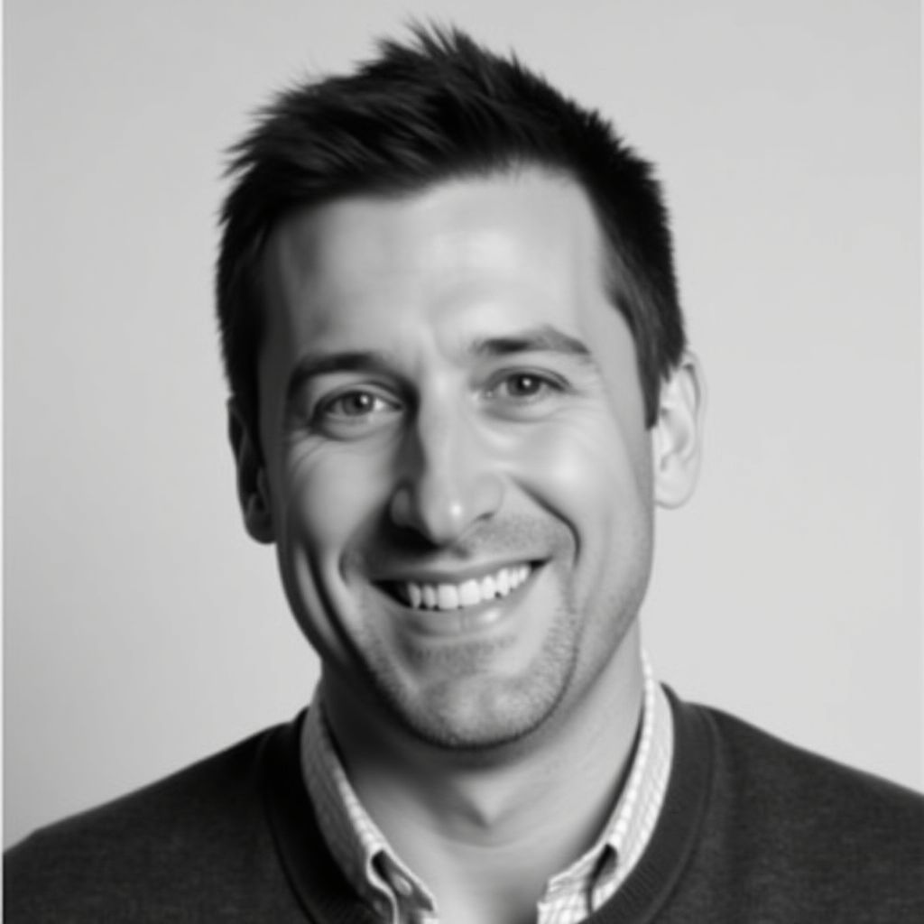 Mehmet Öztürk'ün portresi.